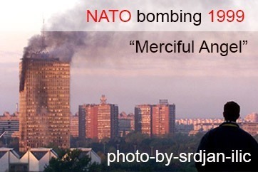 NATO bombing Serbia in 1999